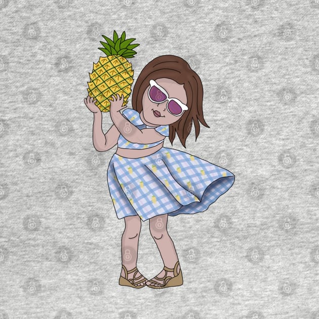 Pinapple Girl by Becky-Marie